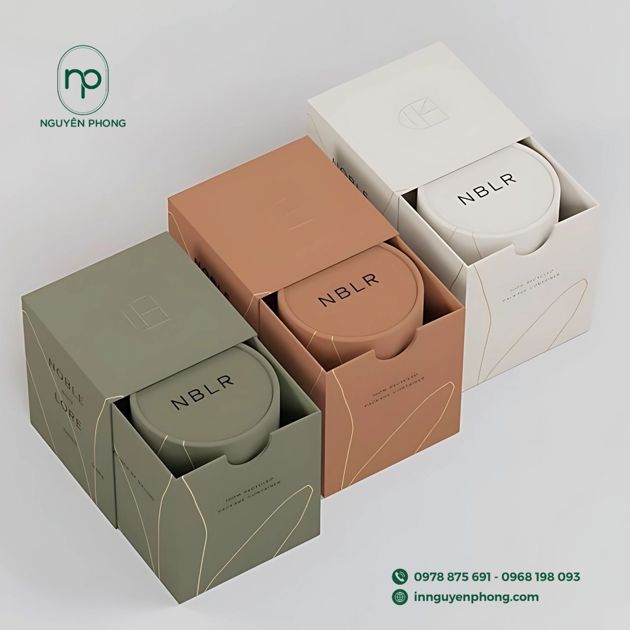 Bao bì hộp đựng trà thảo mộc
